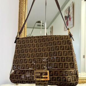 Fendi chuca Brown Shoulder Bag
